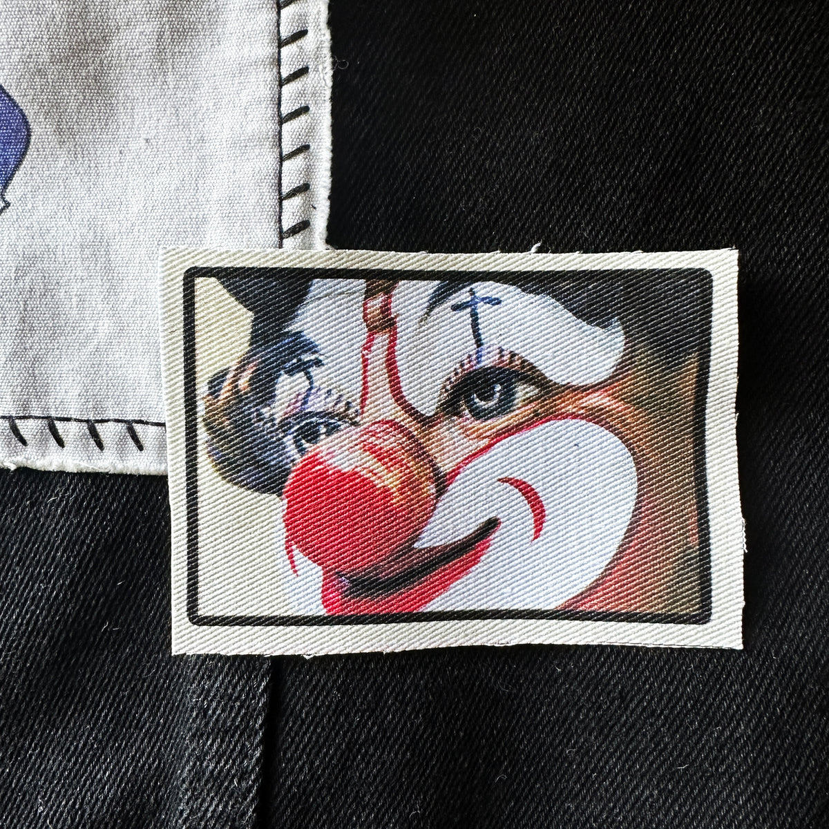 Clown Fabric Sew On Patch