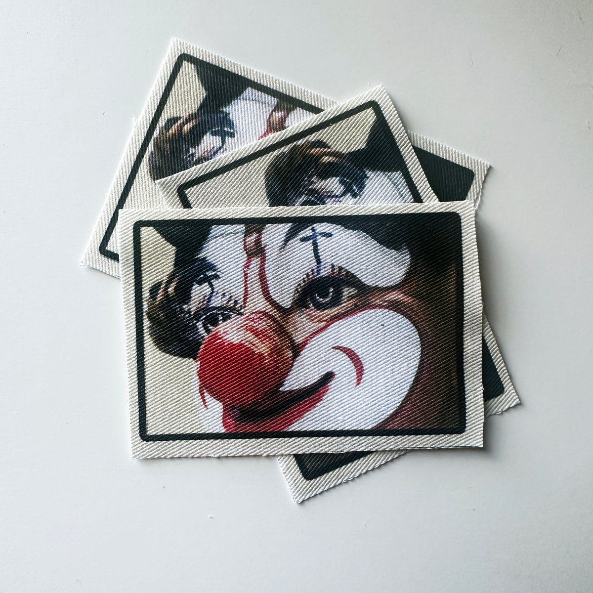 Clown Fabric Sew On Patch