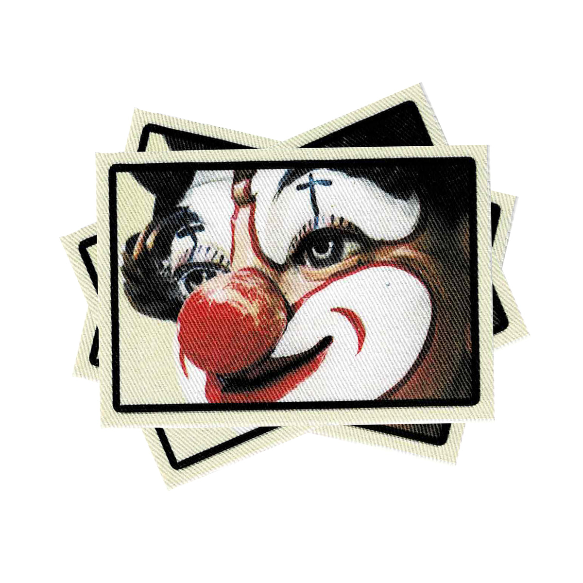 Clown Fabric Sew On Patch