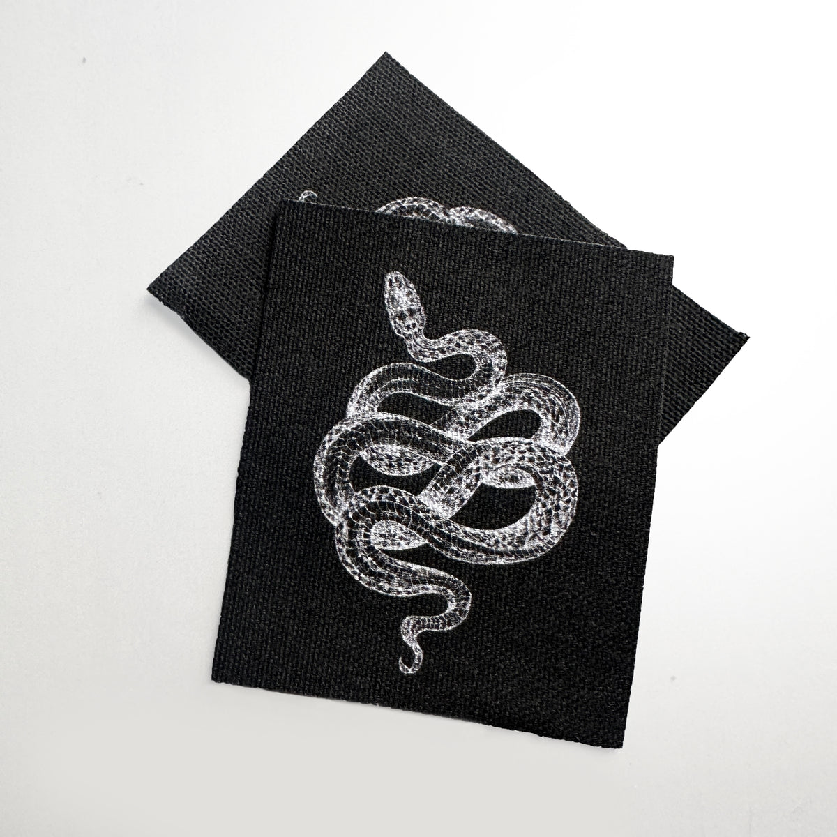 Snake Sew-On Fabric Patch