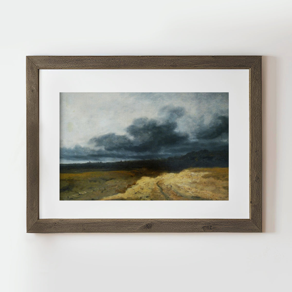 French Dark Moody French Landscape Fine Art Print