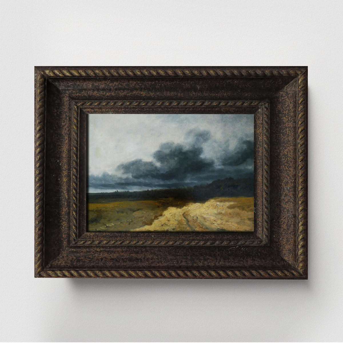 French Dark Moody French Landscape Fine Art Print