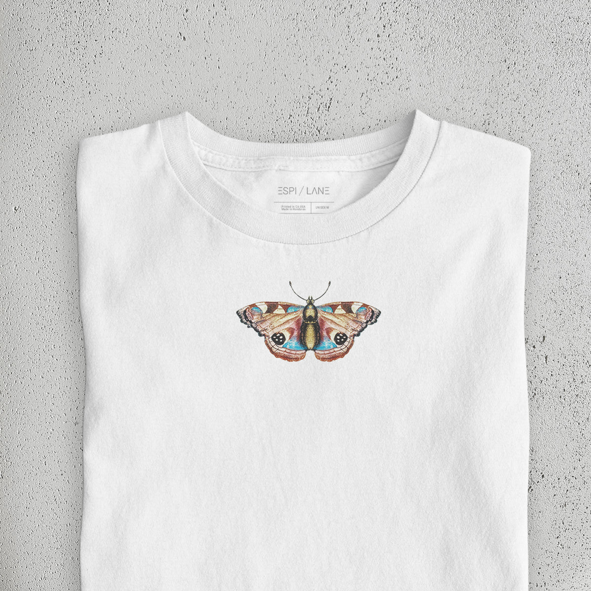 Vintage-Style Butterfly Graphic Tee