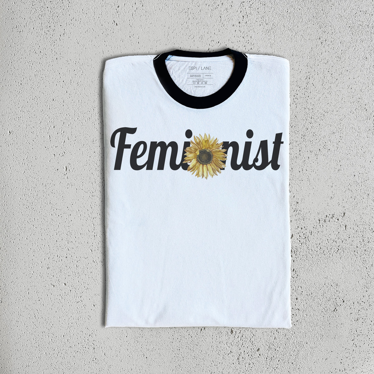 Feminist Sunflower Graphic Tee