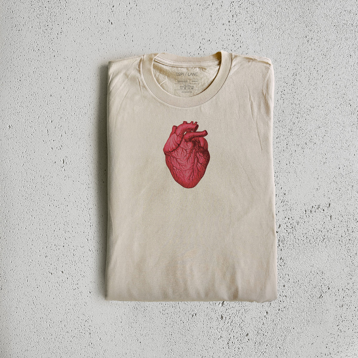 Anatomical Heart Graphic T-Shirt