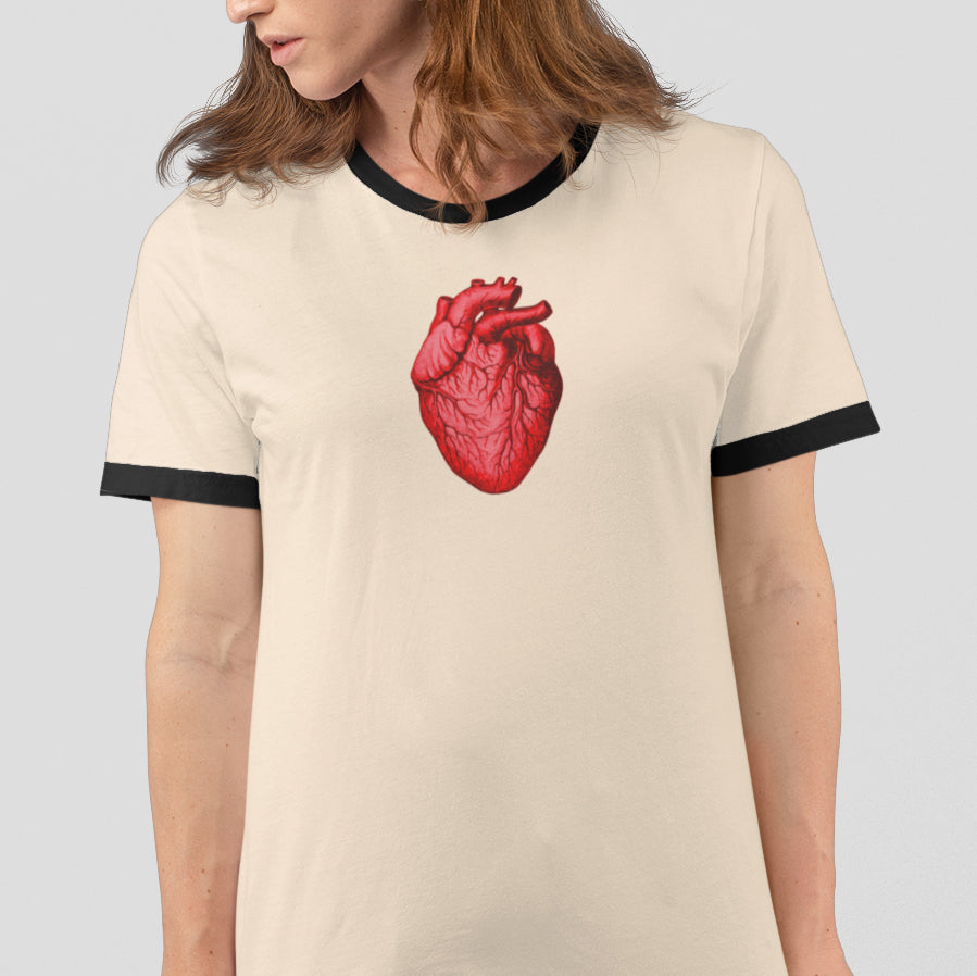 Anatomical Heart Graphic T-Shirt