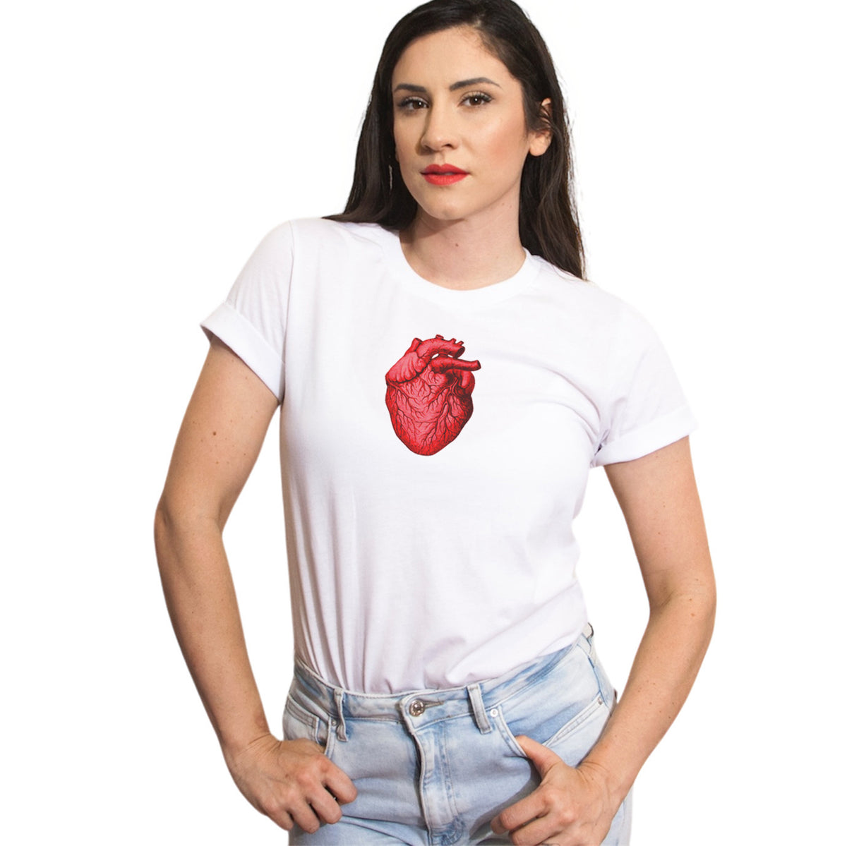 Anatomical Heart Graphic T-Shirt