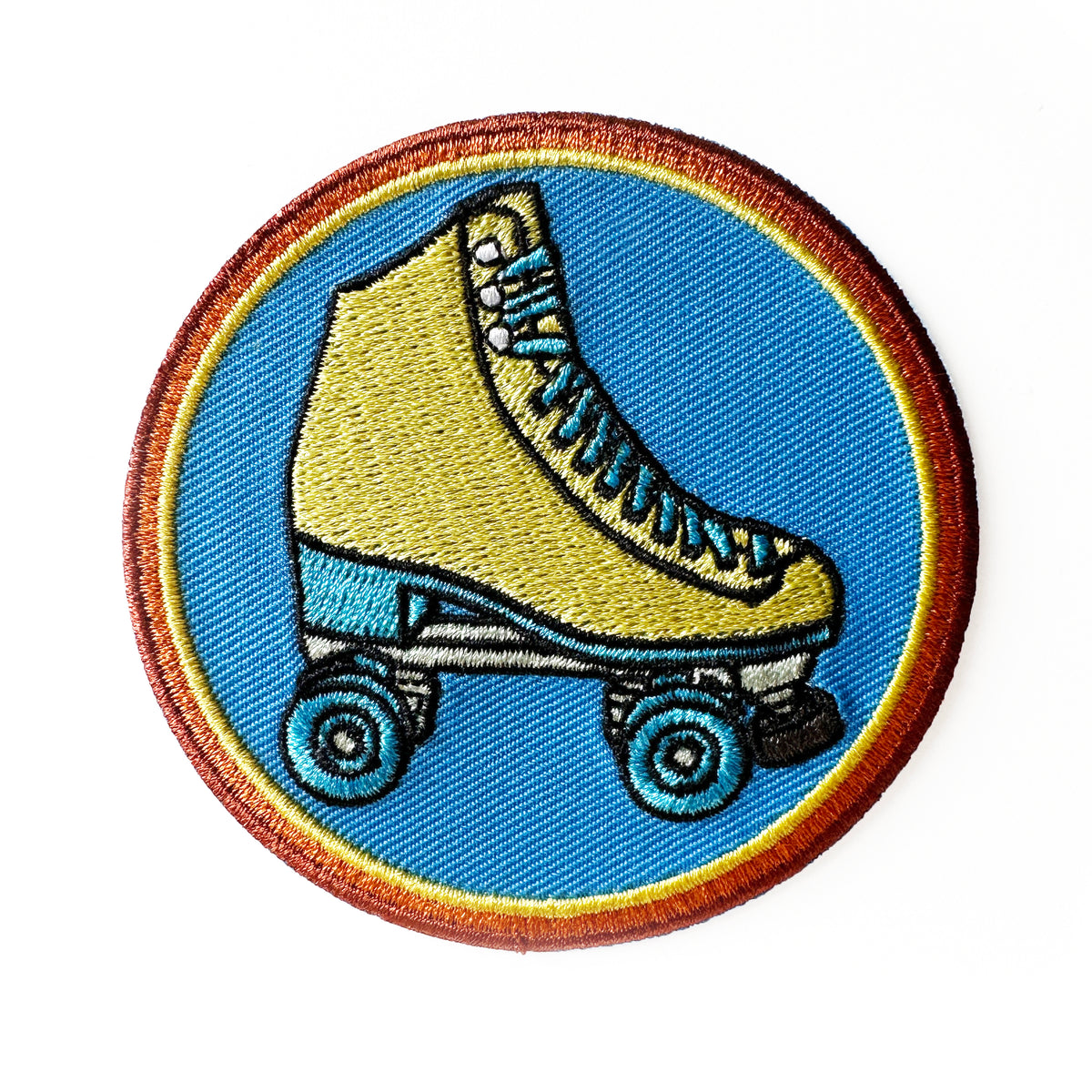 Retro Vibe Roller Skate Patch