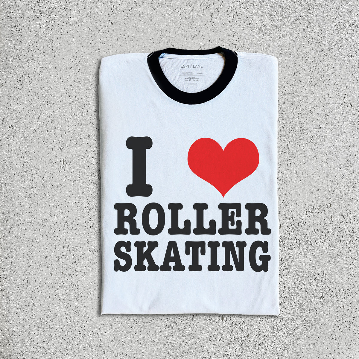 Love Roller Skating Graphic T-Shirt