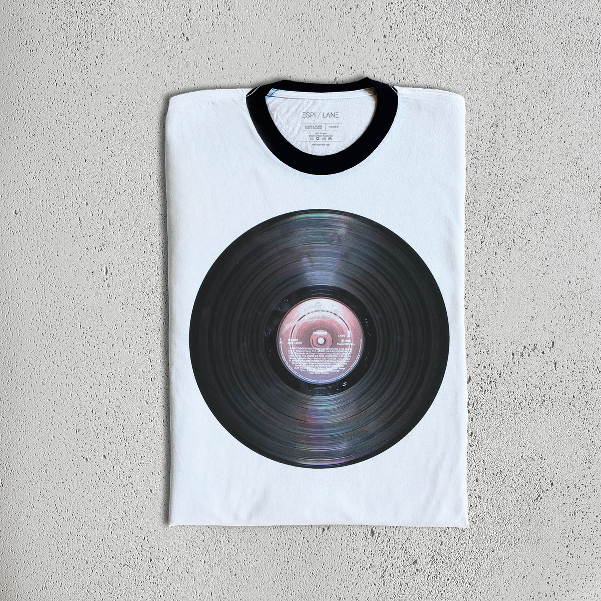 Vinyl Record Graphic T-shirt