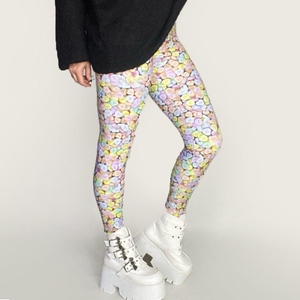 Multicoloured Daisy Print Leggings – Heartbreak Boutique