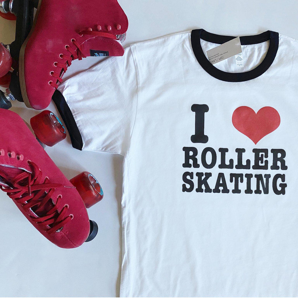 Love Roller Skating Graphic T-Shirt - ESPI LANE